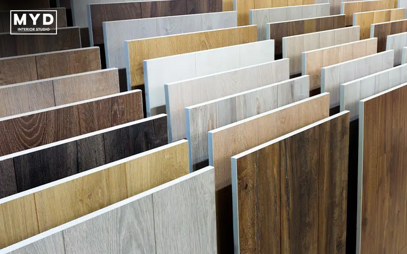 Variety of floor options for homes